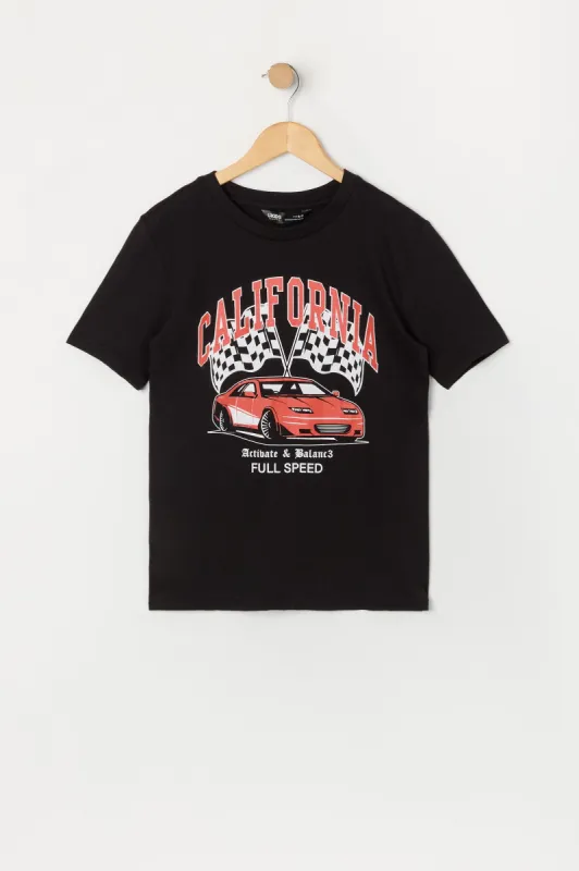 Boys California Full Speed Graphic T-Shirt sold by Urban Planet