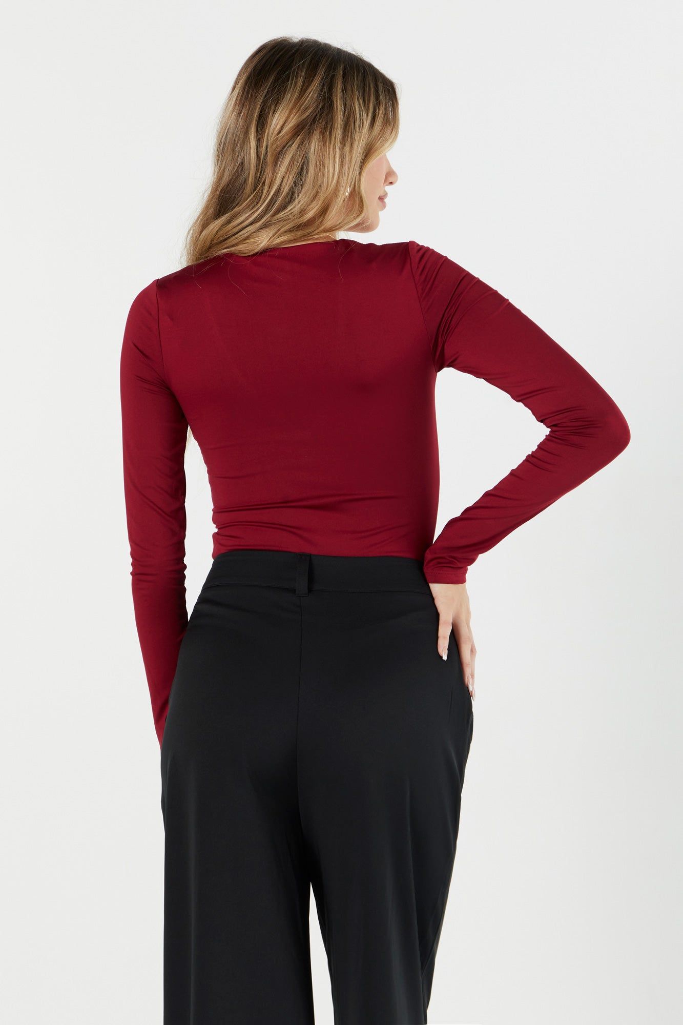 Maillot profilé à manches longues avec encolure en V sold by Urban Planet product image thumbnail 22