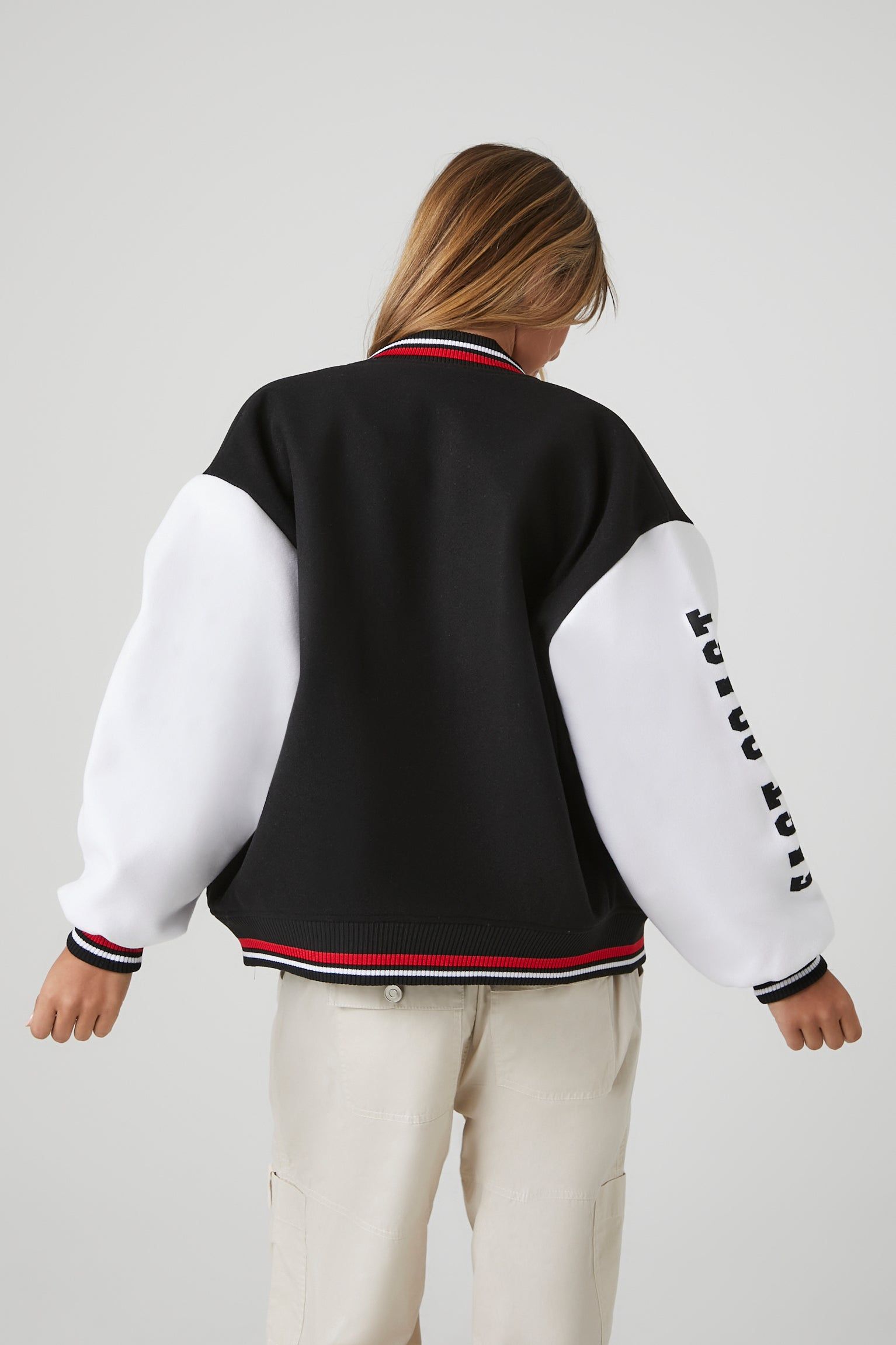 Blouson de style universitaire à imprimé NYC sold by Urban Planet product image thumbnail 9