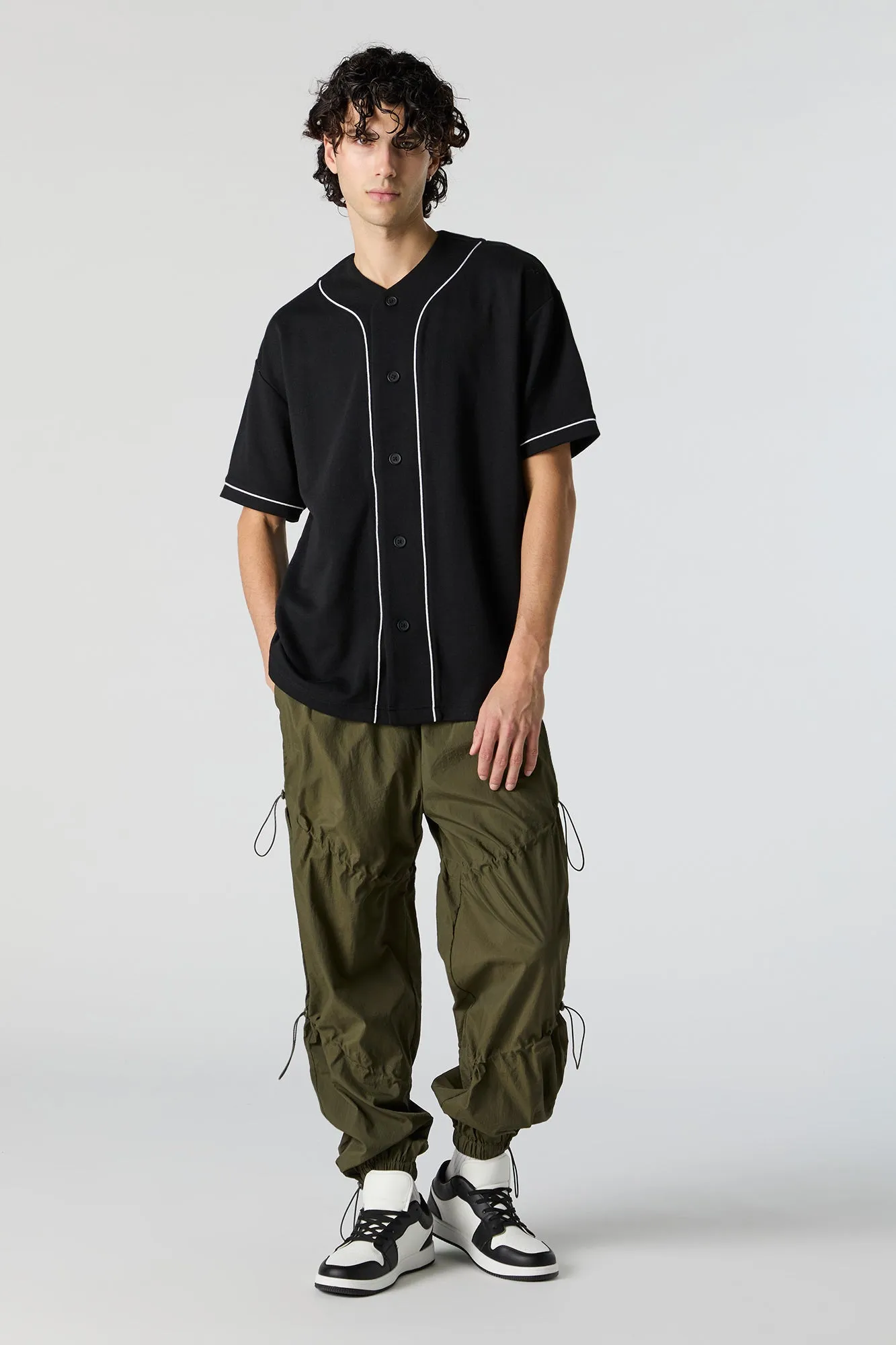 Nylon Multi Toggle Parachute Pant sold by Urban Planet product image thumbnail 5