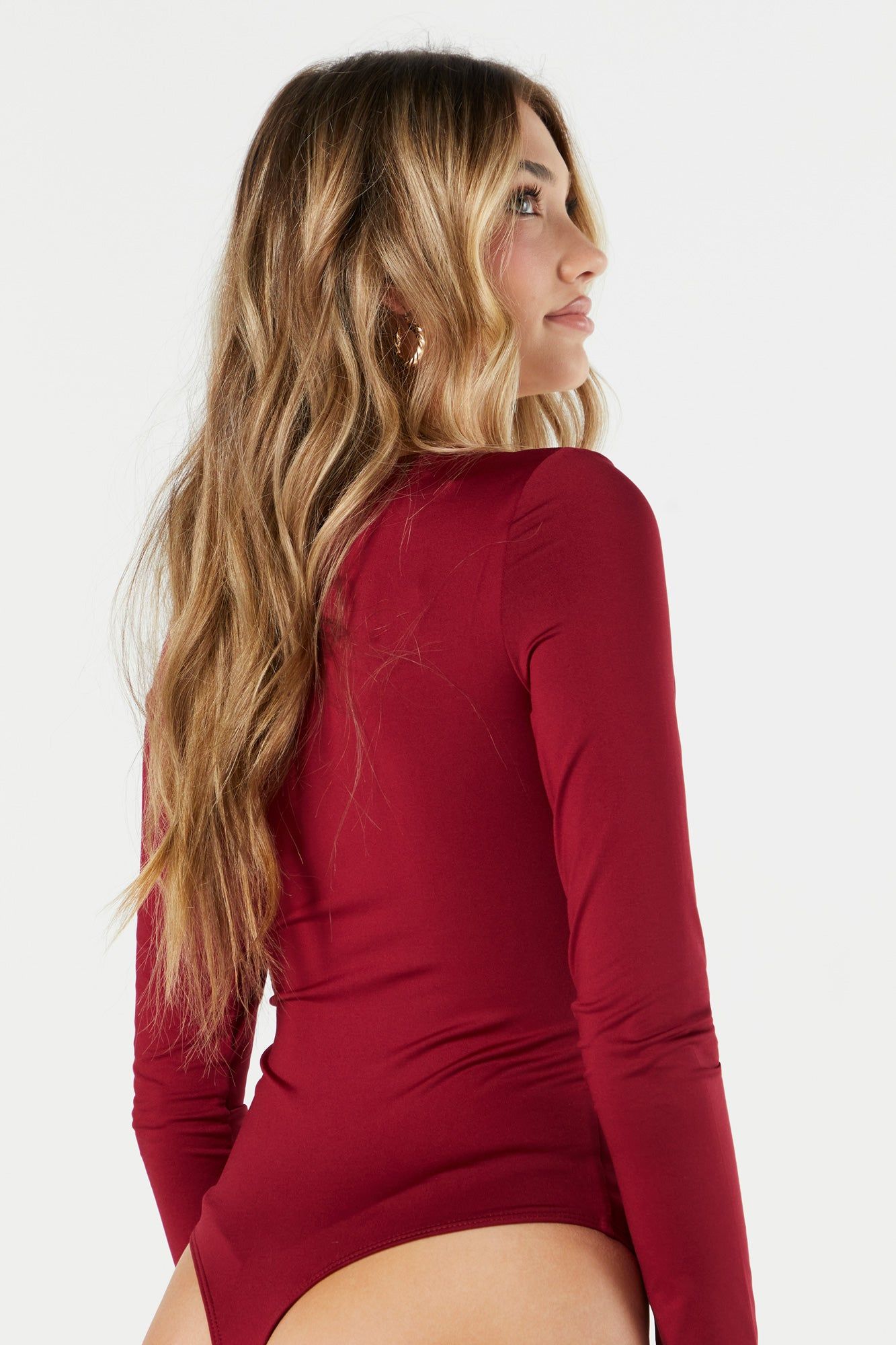 Maillot profilé à manches longues avec encolure en V sold by Urban Planet product image thumbnail 24