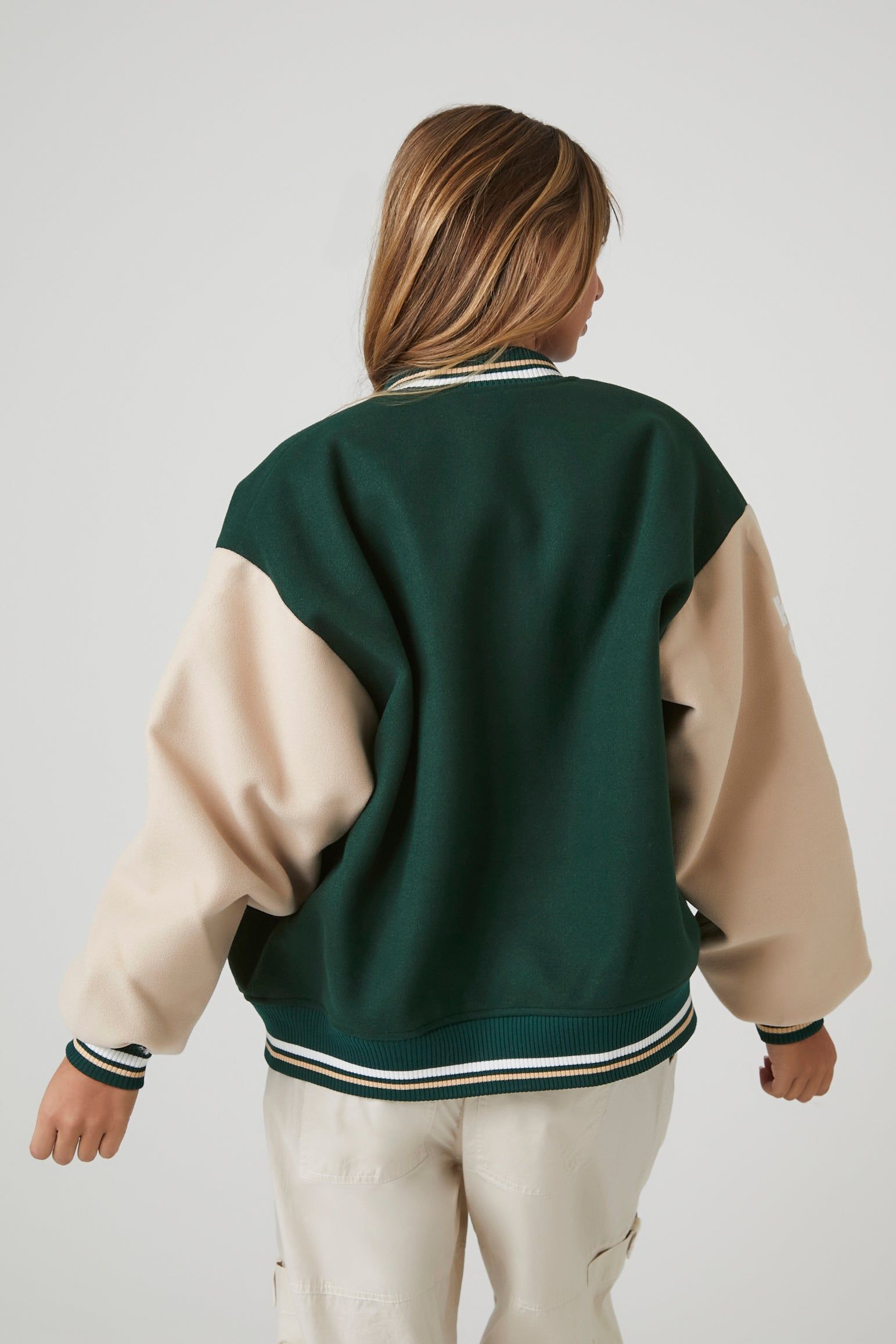 Blouson de style universitaire à imprimé NYC sold by Urban Planet product image thumbnail 3