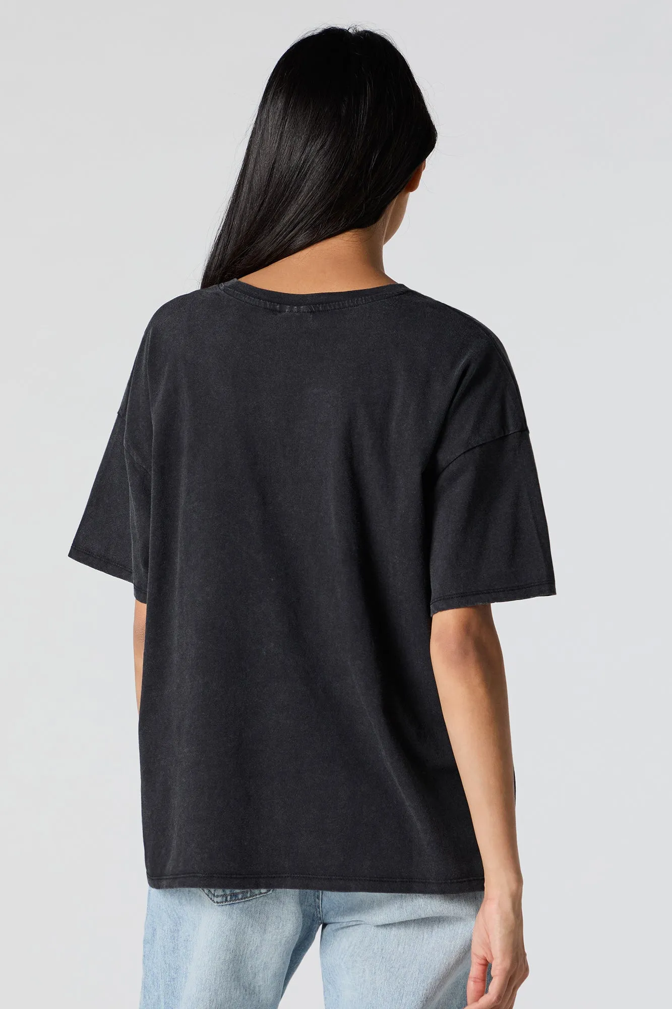 Cinnamoroll Bow Graphic Boyfriend T-Shirt sold by Urban Planet product image thumbnail 4