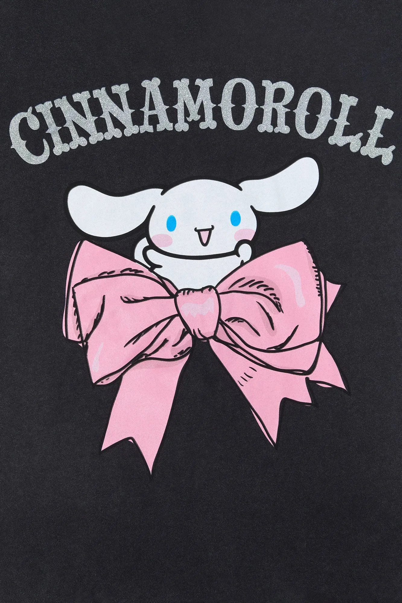 Cinnamoroll Bow Graphic Boyfriend T-Shirt sold by Urban Planet product image thumbnail 2