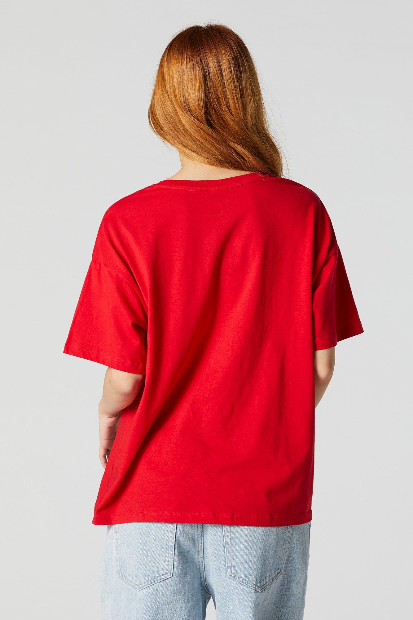 T-shirt de coupe garçonne à imprimé Mickey Mouse sold by Urban Planet product image thumbnail 4