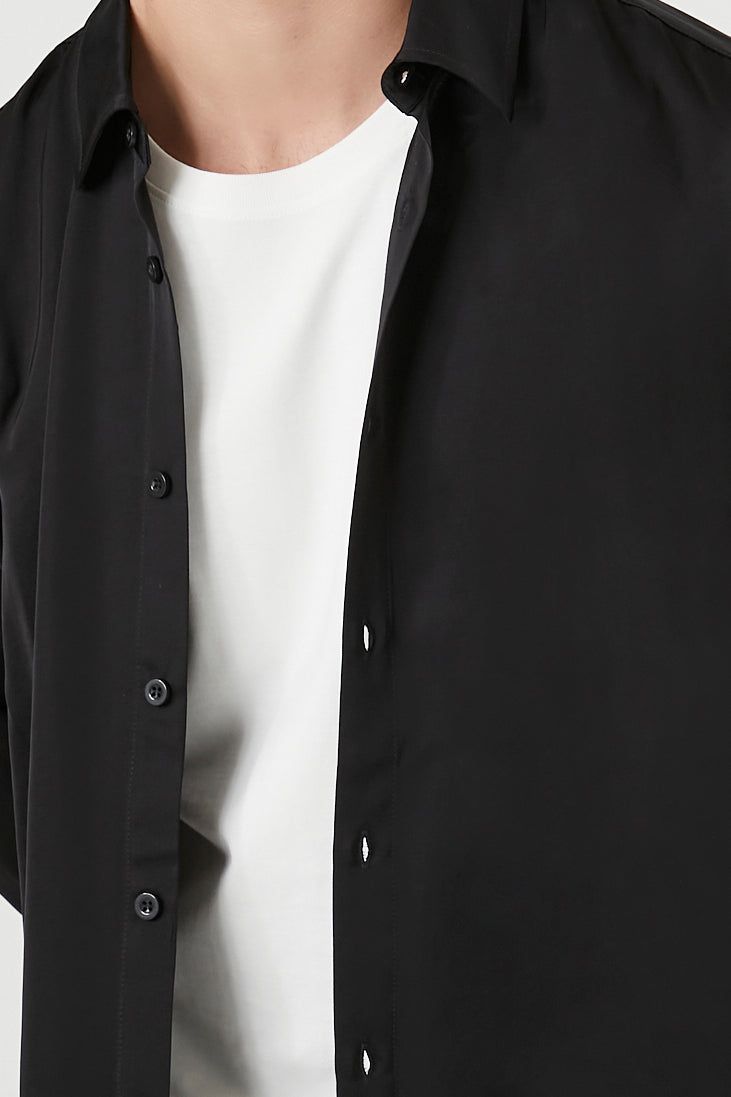 Satin Button-Up Top sold by Urban Planet product image thumbnail 5