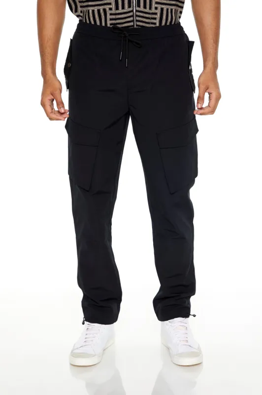 Pantalon cargo mince à taille coulissante sold by Urban Planet