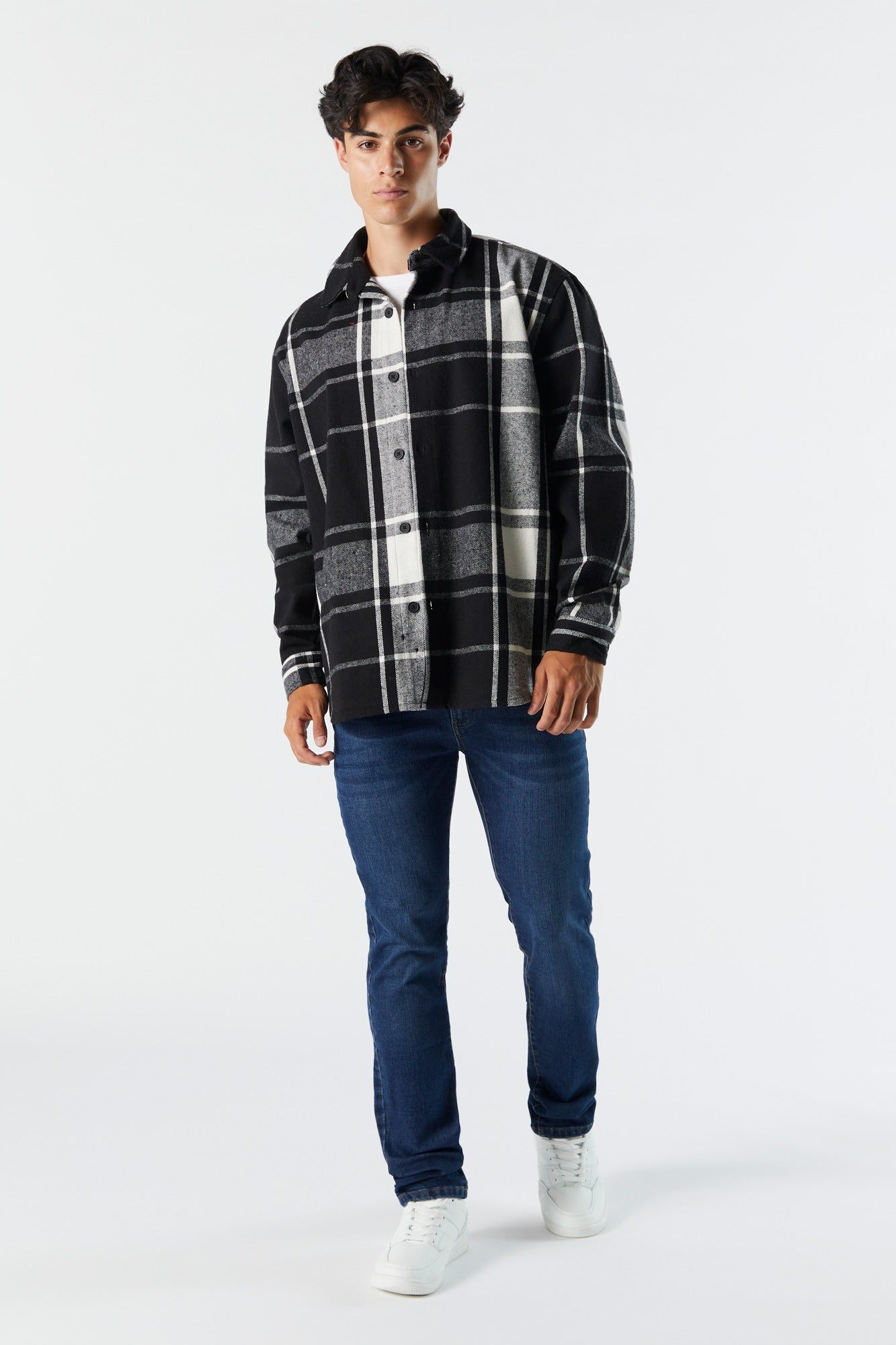 Dark Stone Wash Skinny Jean sold by Urban Planet product image thumbnail 2