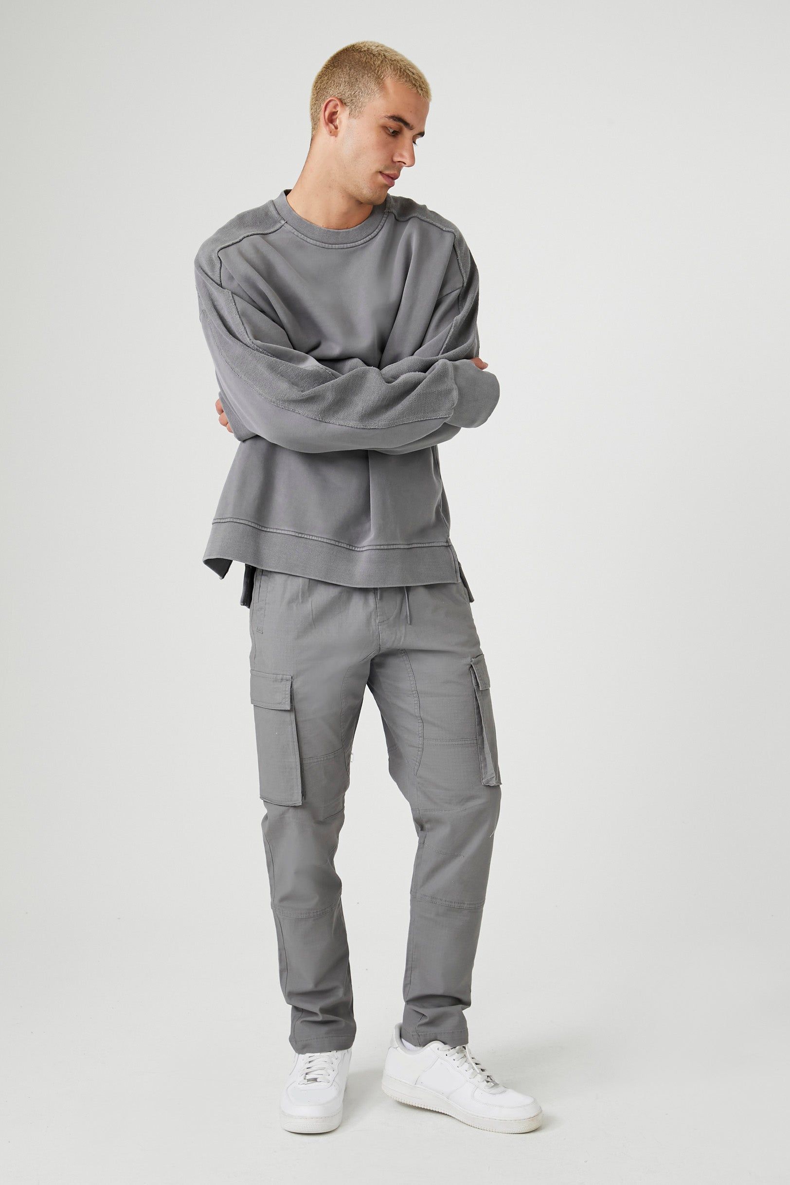 Athletic Crew Sweatshirt sold by Urban Planet product image thumbnail 4