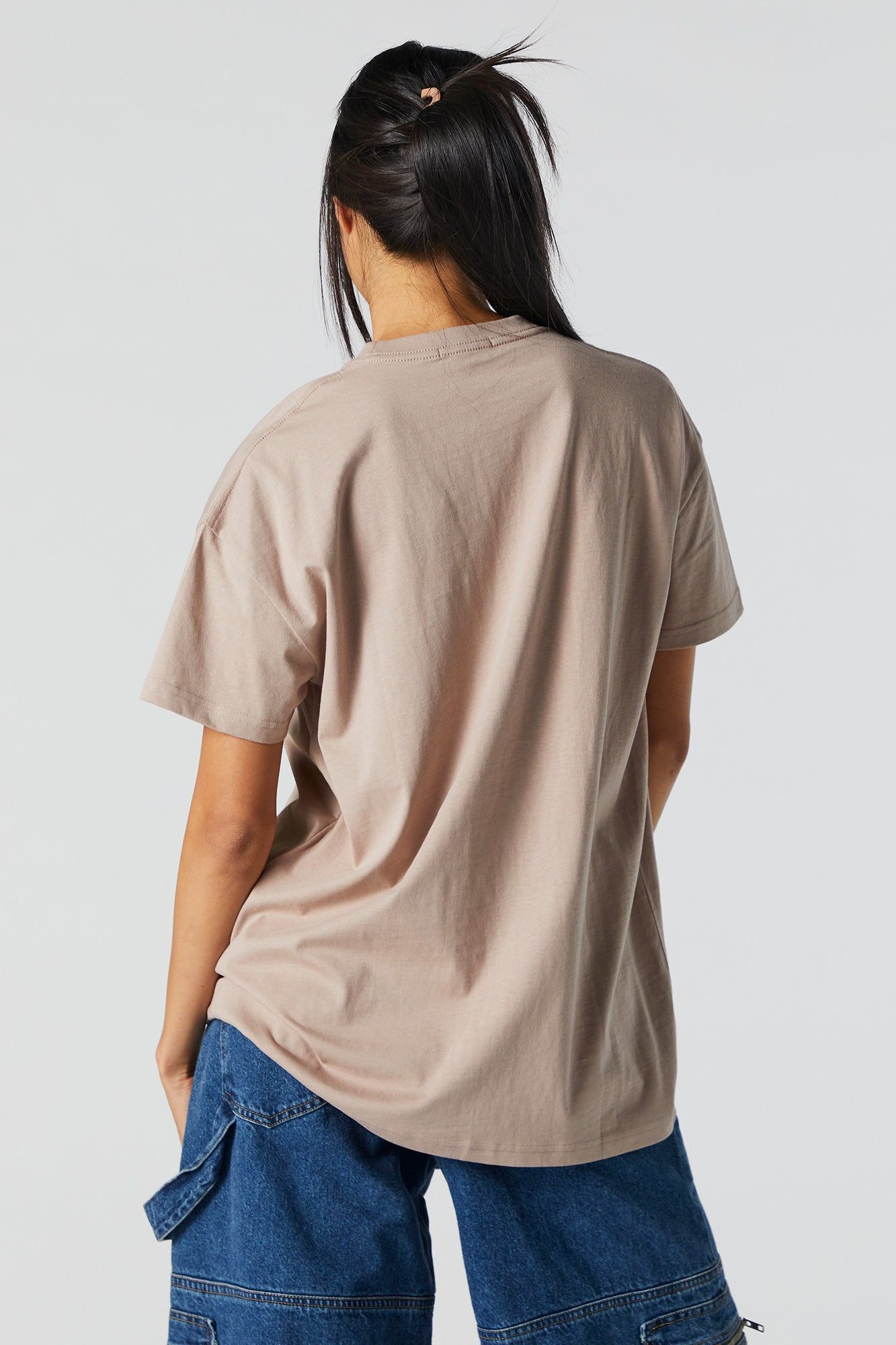 NY Empire State Graphic Boyfriend T-Shirt sold by Urban Planet product image thumbnail 2