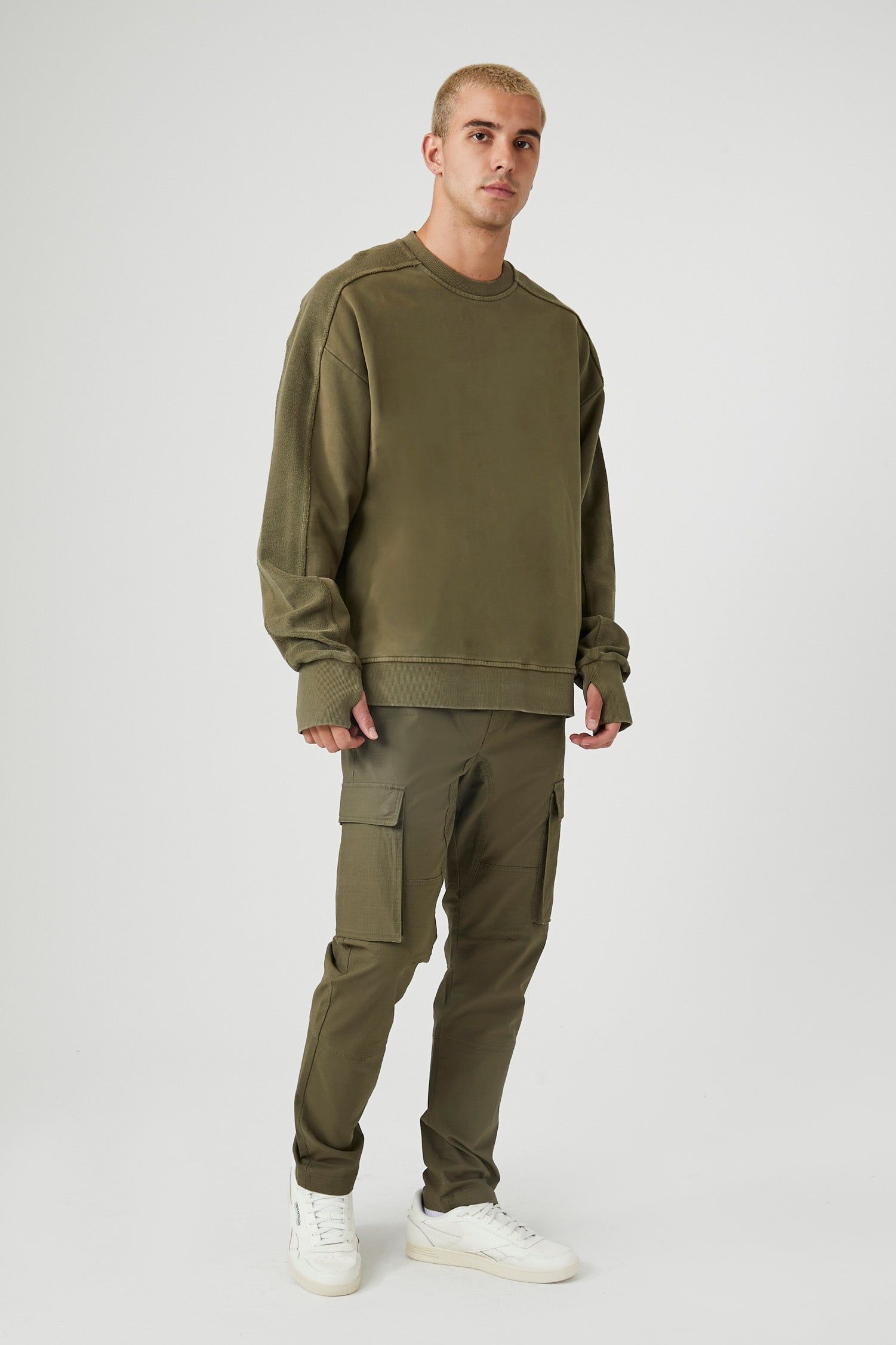 Athletic Crew Sweatshirt sold by Urban Planet product image thumbnail 8