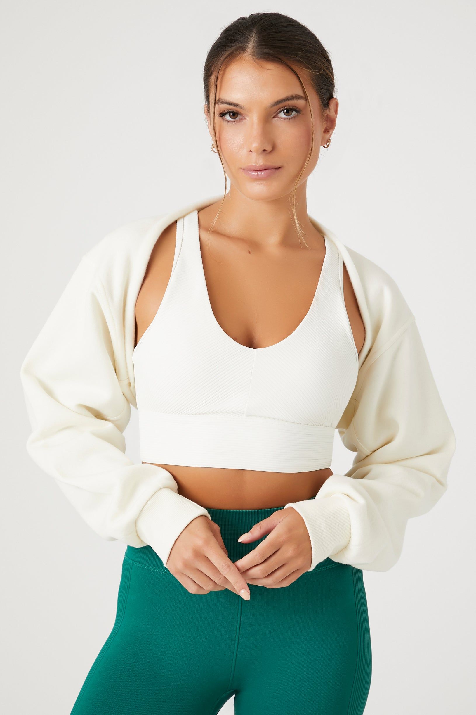 Active Fleece Shrug sold by Urban Planet