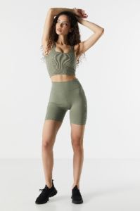 High Rise Seamless Biker Short sold by Urban Planet