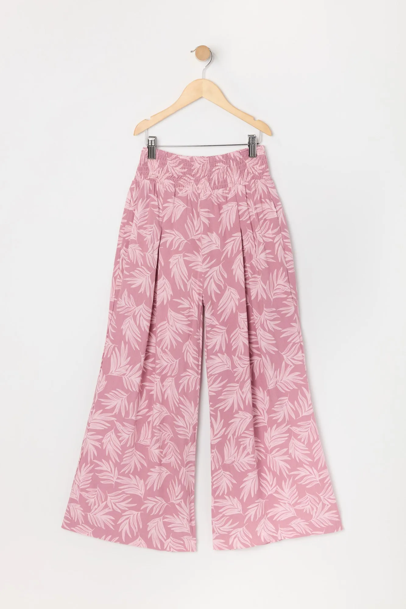 Palazzo avec motif de feuilles pour fille sold by Urban Planet