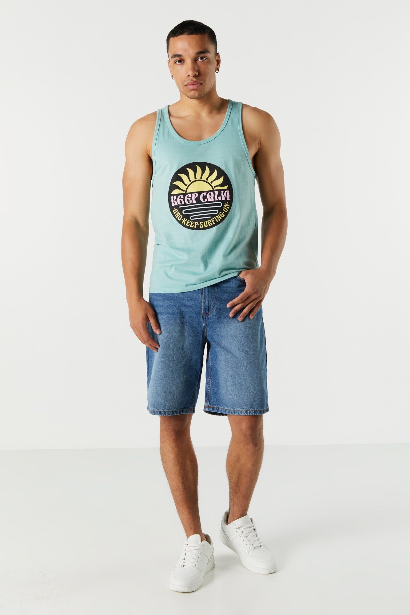 Débardeur à imprimé Keep Calm sold by Urban Planet product image thumbnail 3