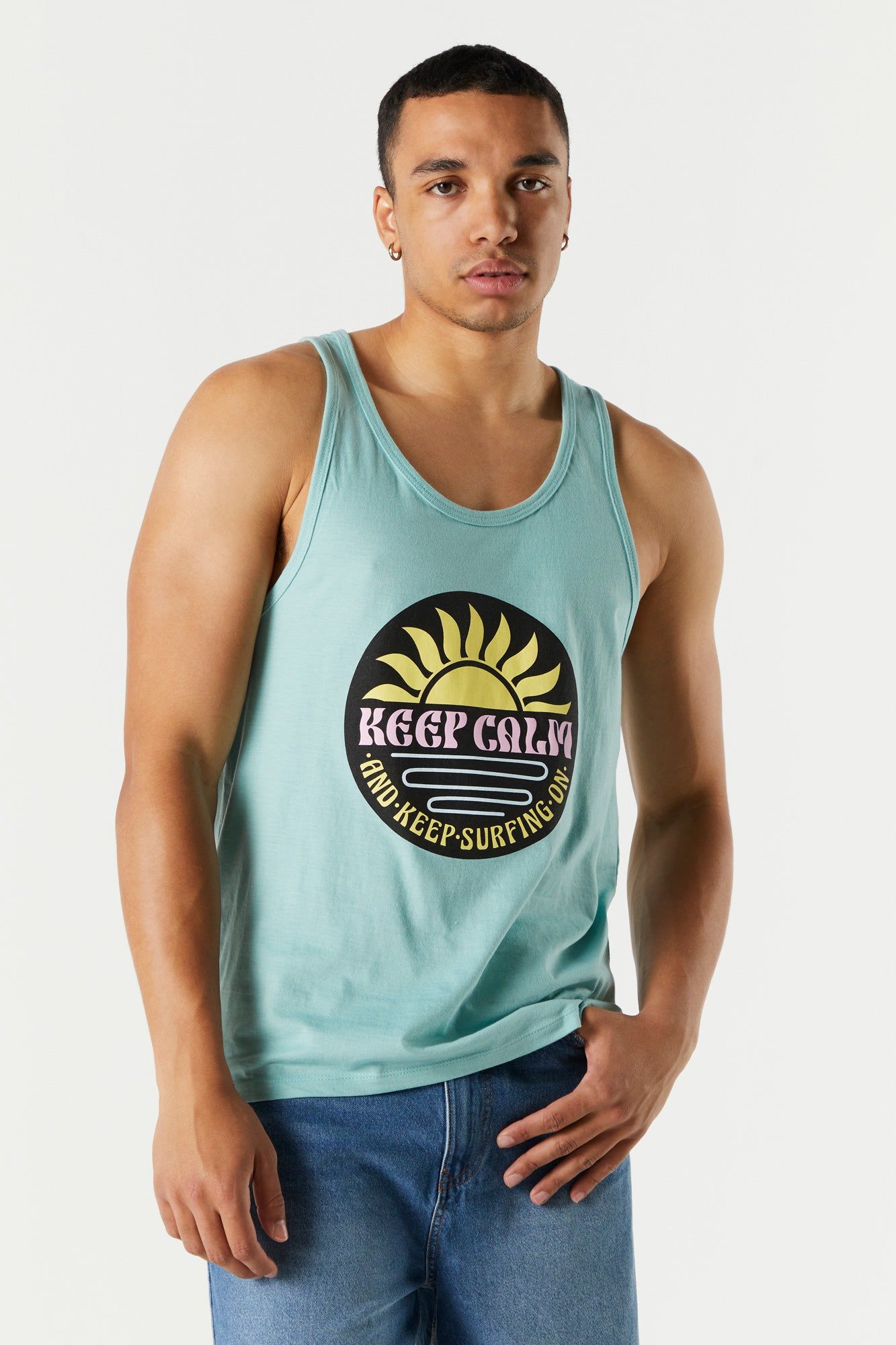 Débardeur à imprimé Keep Calm sold by Urban Planet