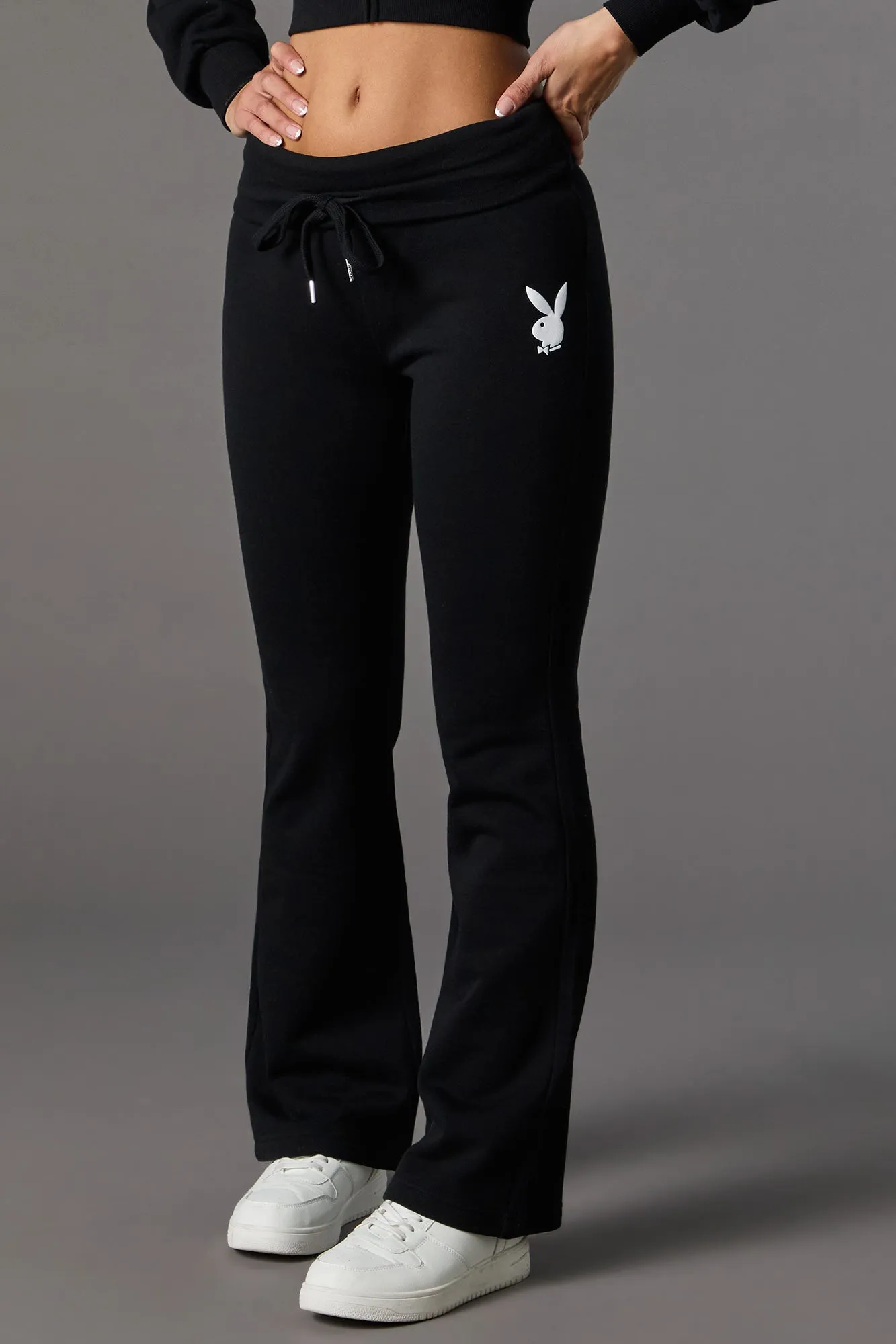 Playboy Graphic Fleece Flare Sweatpant sold by Urban Planet product image thumbnail 2