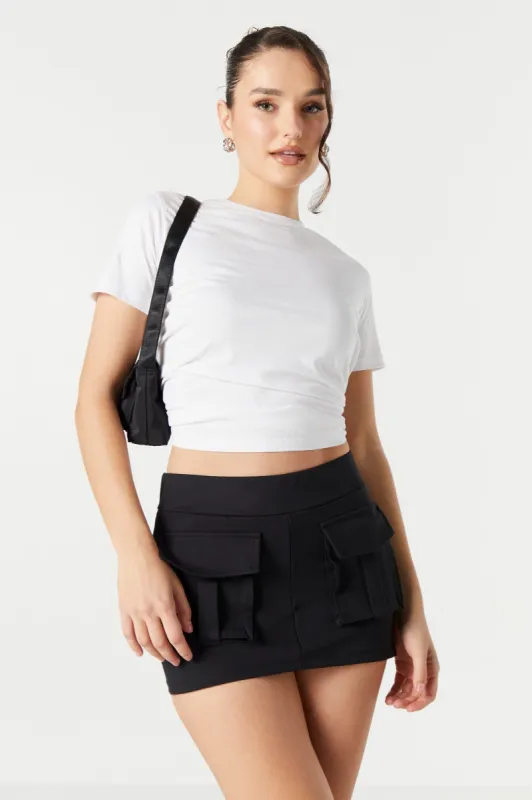 Front Pocket Mini Skirt sold by Urban Planet