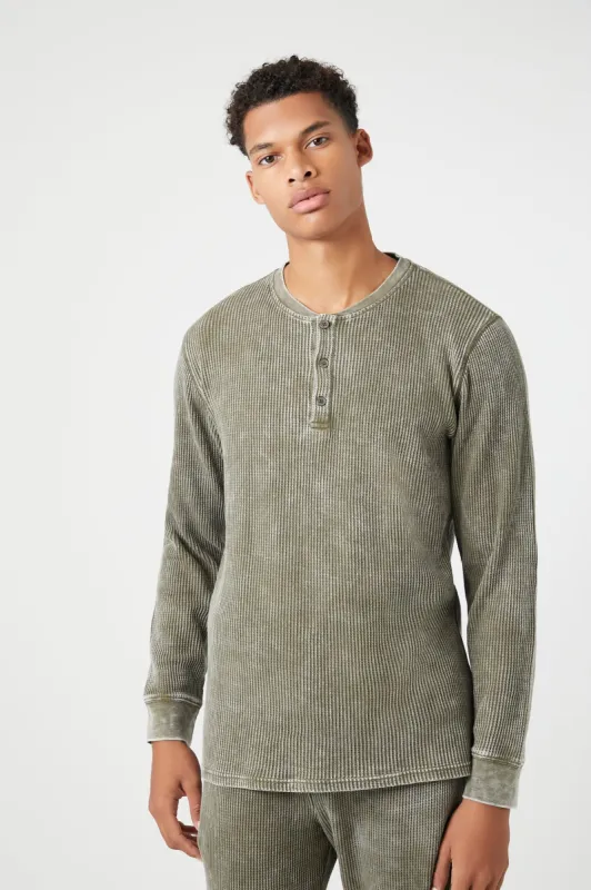 Haut Henley thermique à manches longues sold by Urban Planet