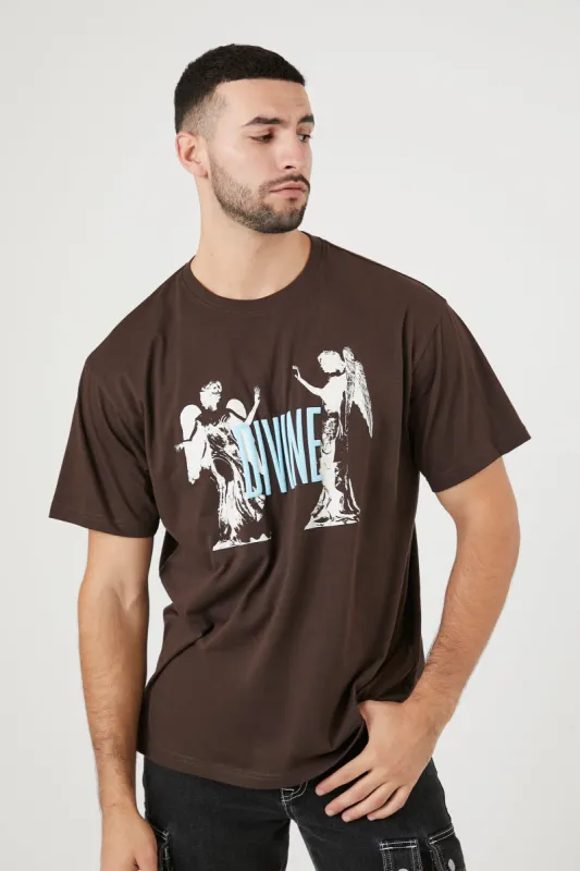T-shirt à imprimé Divine sold by Urban Planet