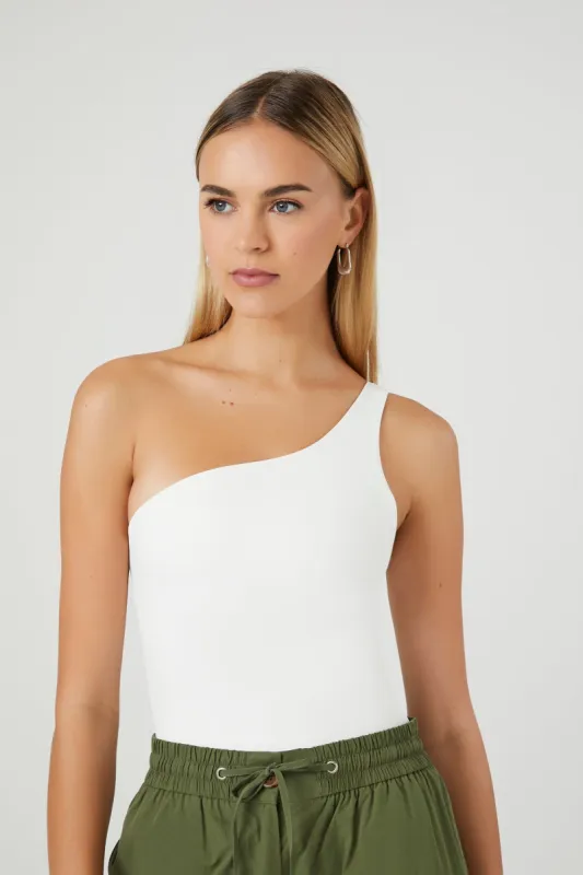 Contour One Shoulder Bodysuit sold by Urban Planet