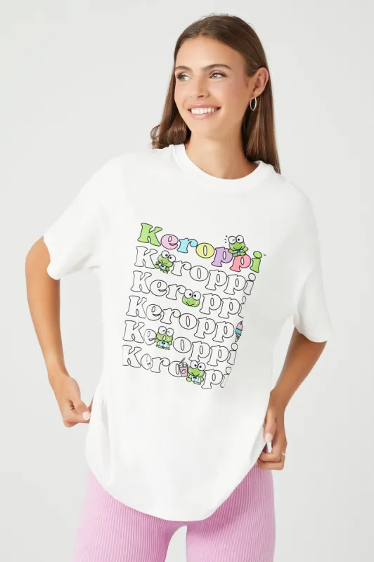 Oversized Keroppi Graphic T-Shirt sold by Urban Planet