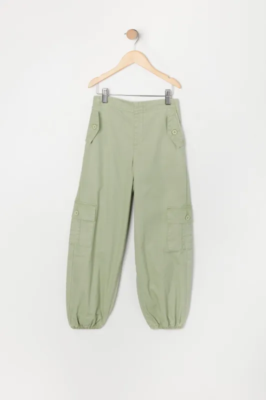 Girls Parachute Cargo Jogger sold by Urban Planet