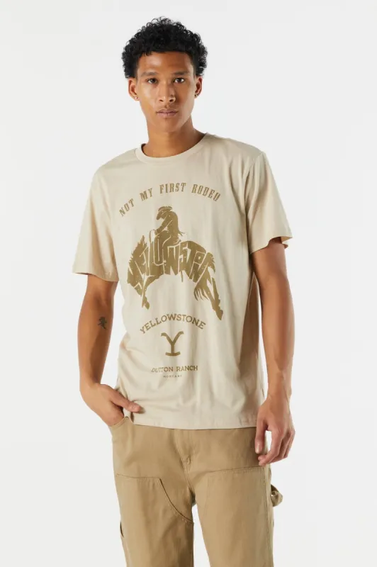 T-shirt à imprimé Yellowstone sold by Urban Planet