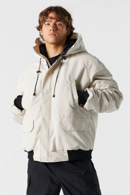 Cream Storm Mountain Parka sold by Urban Planet