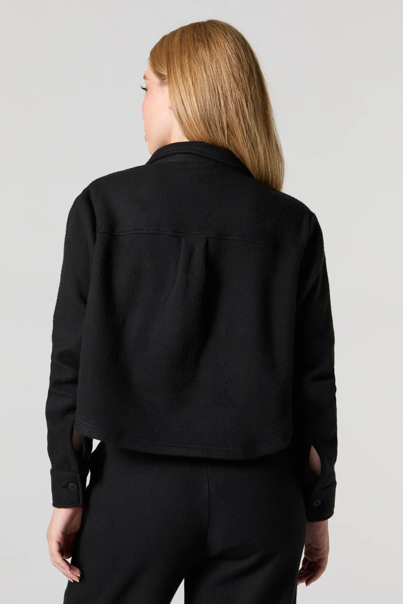 Haut court boutonné en molleton sold by Urban Planet product image thumbnail 5