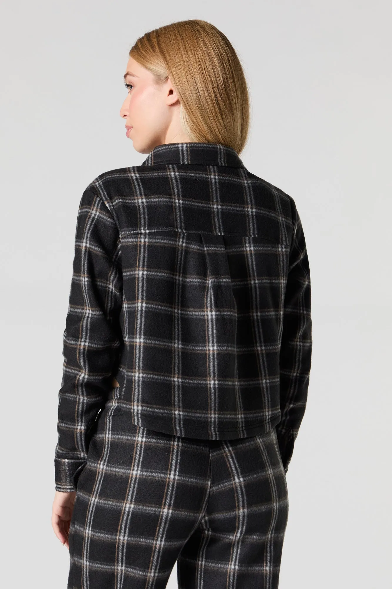 Haut court boutonné en molleton sold by Urban Planet product image thumbnail 2