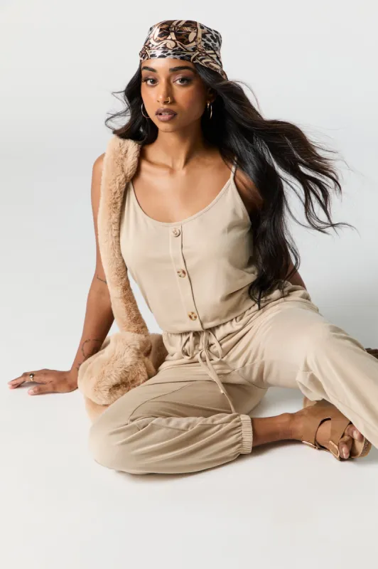 Justaucorps-camisole boutonné sold by Urban Planet