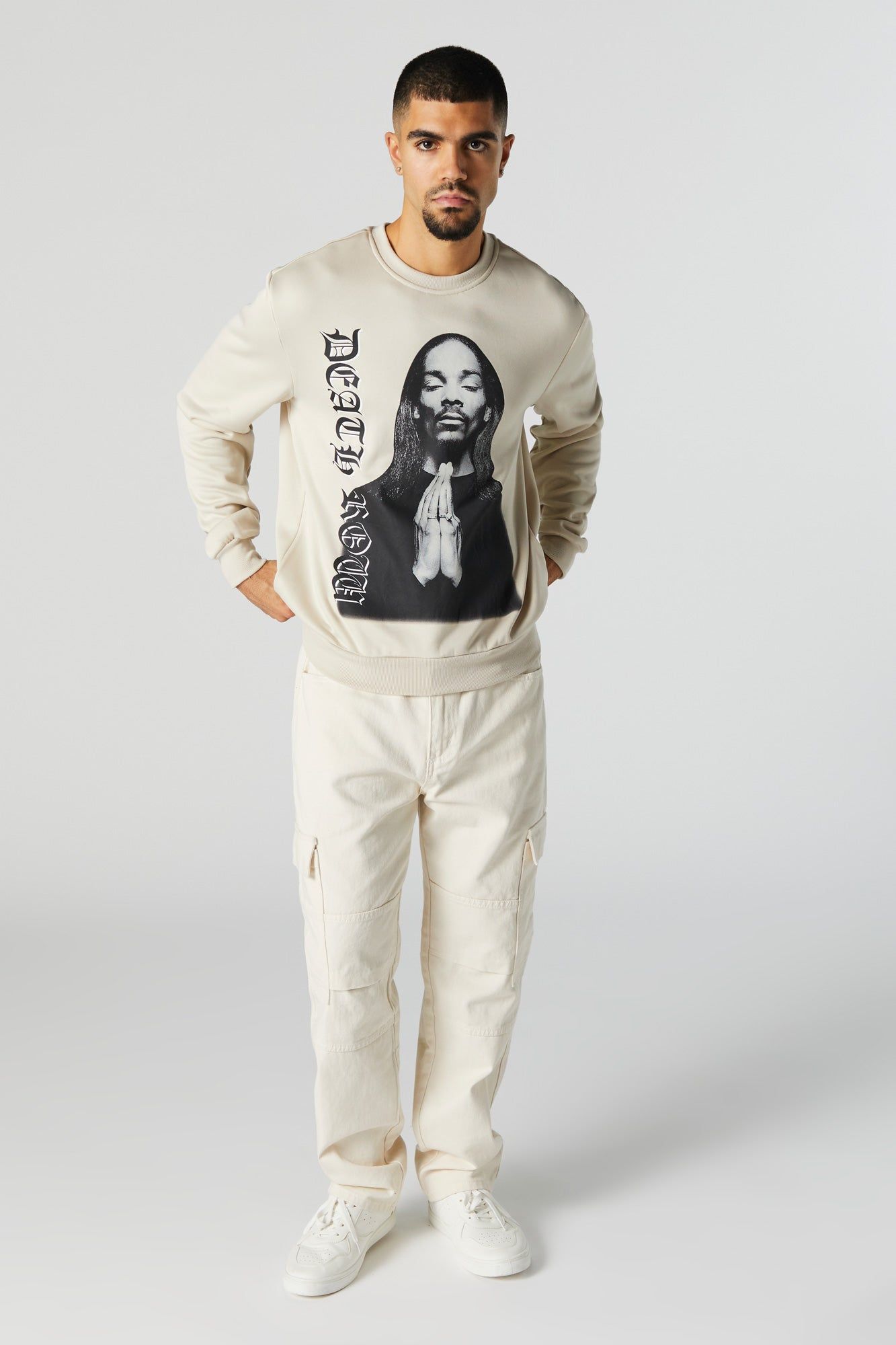 Snoop Dog Death Row Graphic Sweatshirt sold by Urban Planet product image thumbnail 3