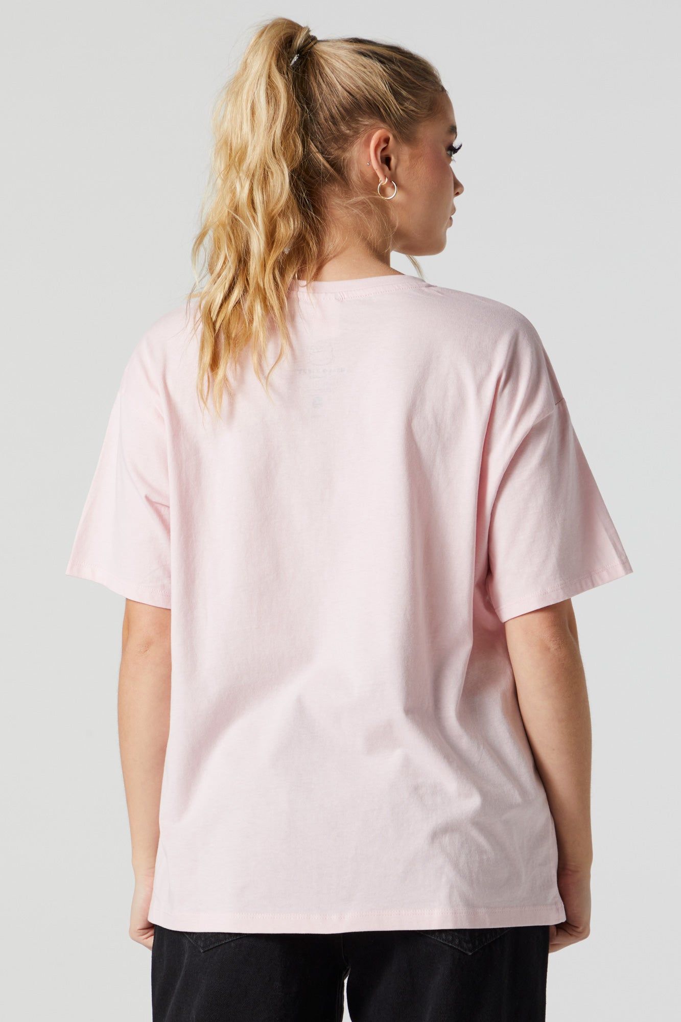 Graffiti Hello Kitty Graphic Boyfriend T-Shirt sold by Urban Planet product image thumbnail 4