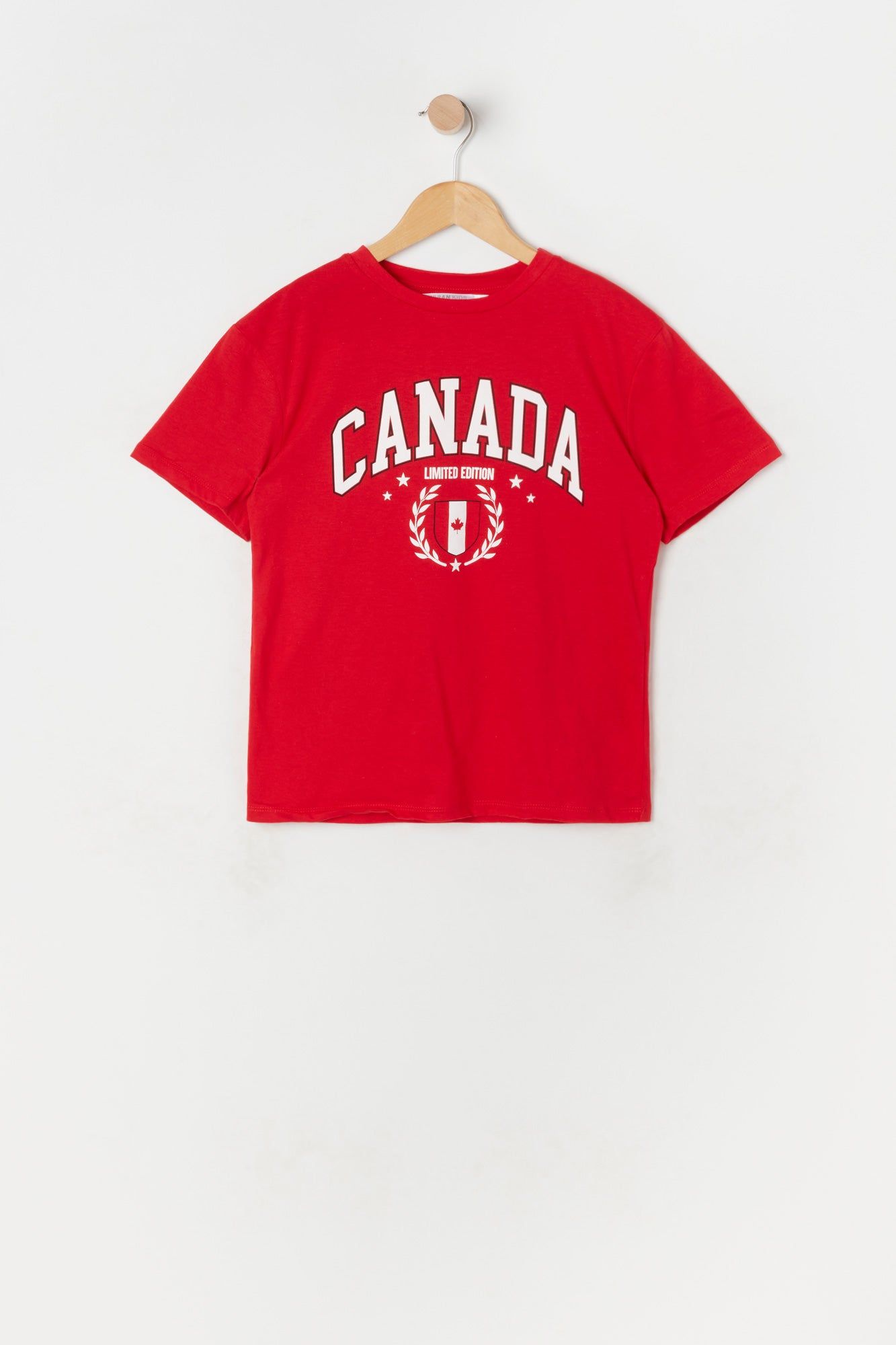 Girls Canada Graphic World Cup Boyfriend T-Shirt sold by Urban Planet