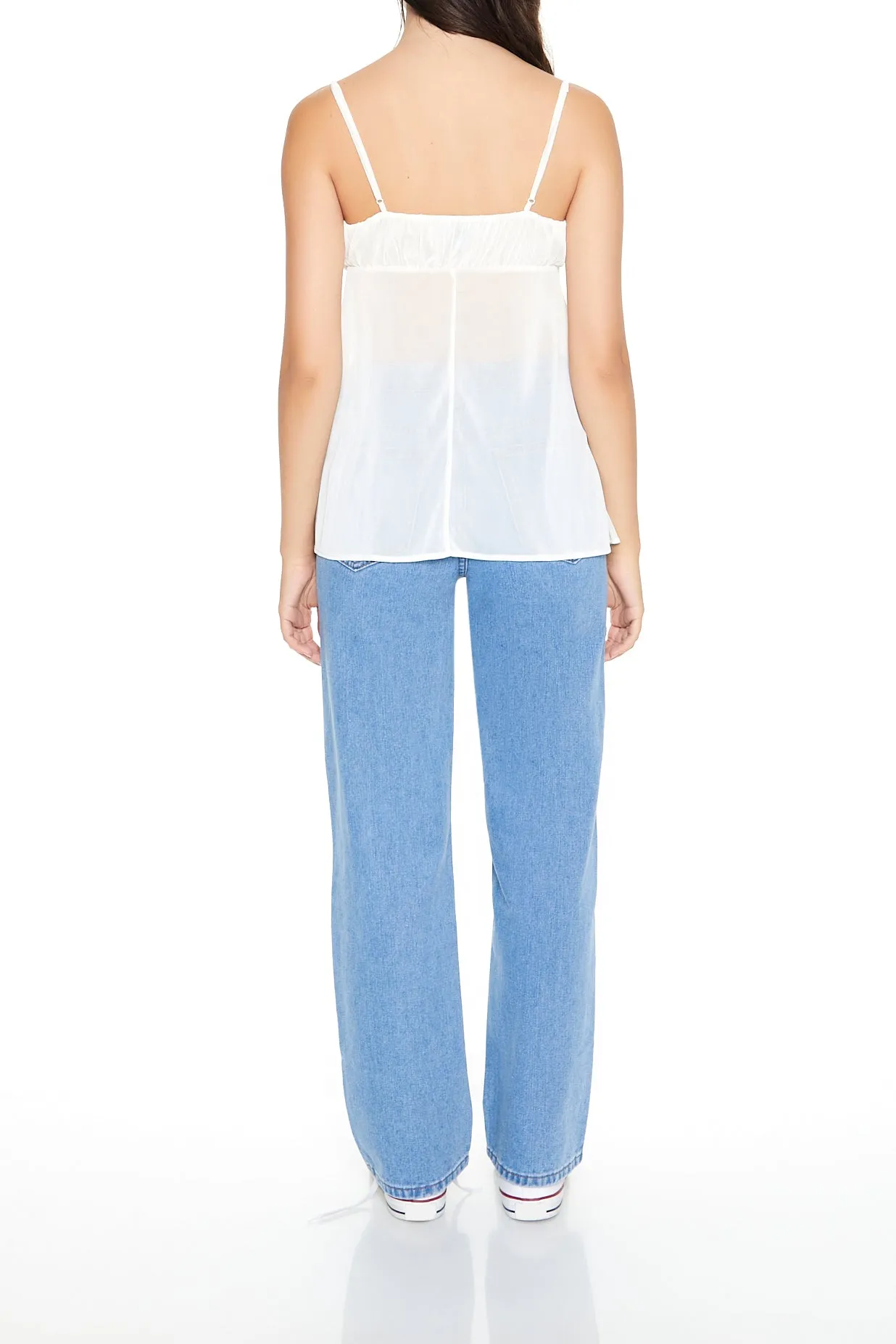 Rhinestone Butterfly Cut-Out Straight Leg Jean sold by Urban Planet product image thumbnail 2