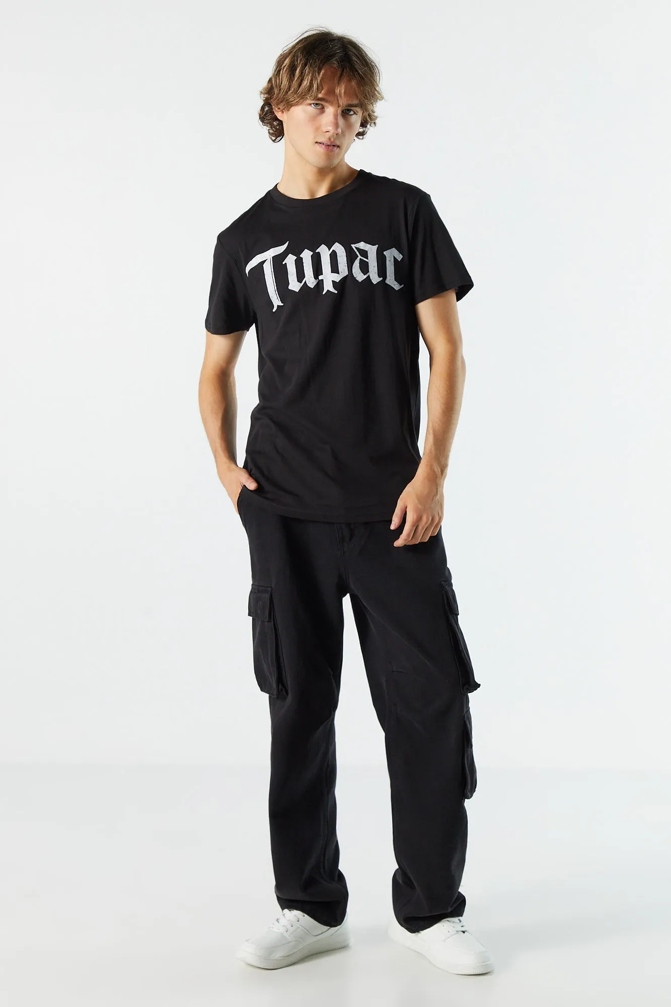 Tupac Graphic T-Shirt sold by Urban Planet product image thumbnail 3