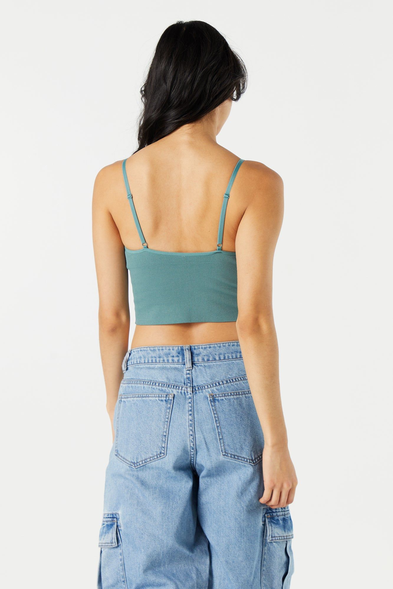 Bralette côtelée à encolure en V sold by Urban Planet product image thumbnail 8