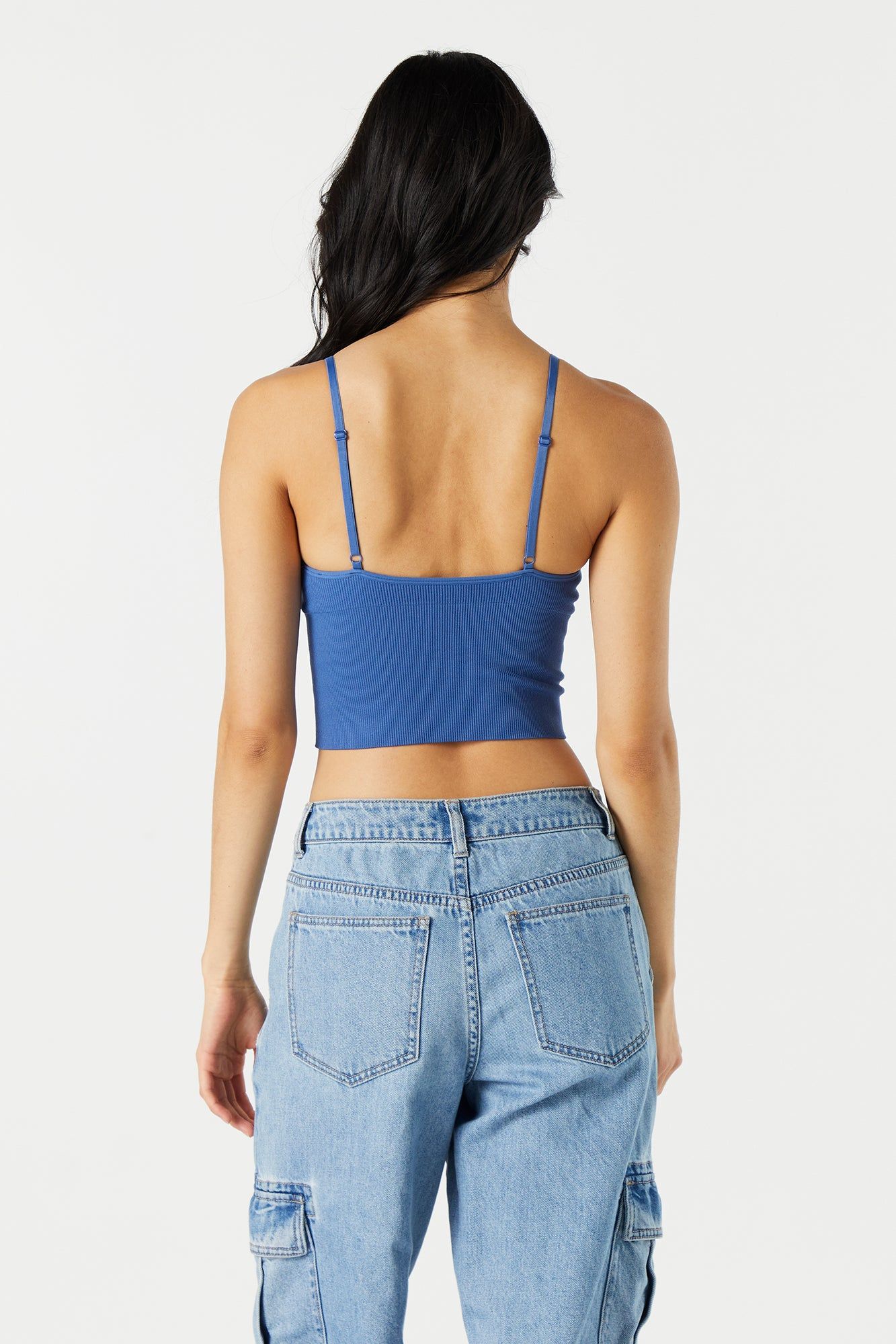 Bralette côtelée à encolure en V sold by Urban Planet product image thumbnail 11