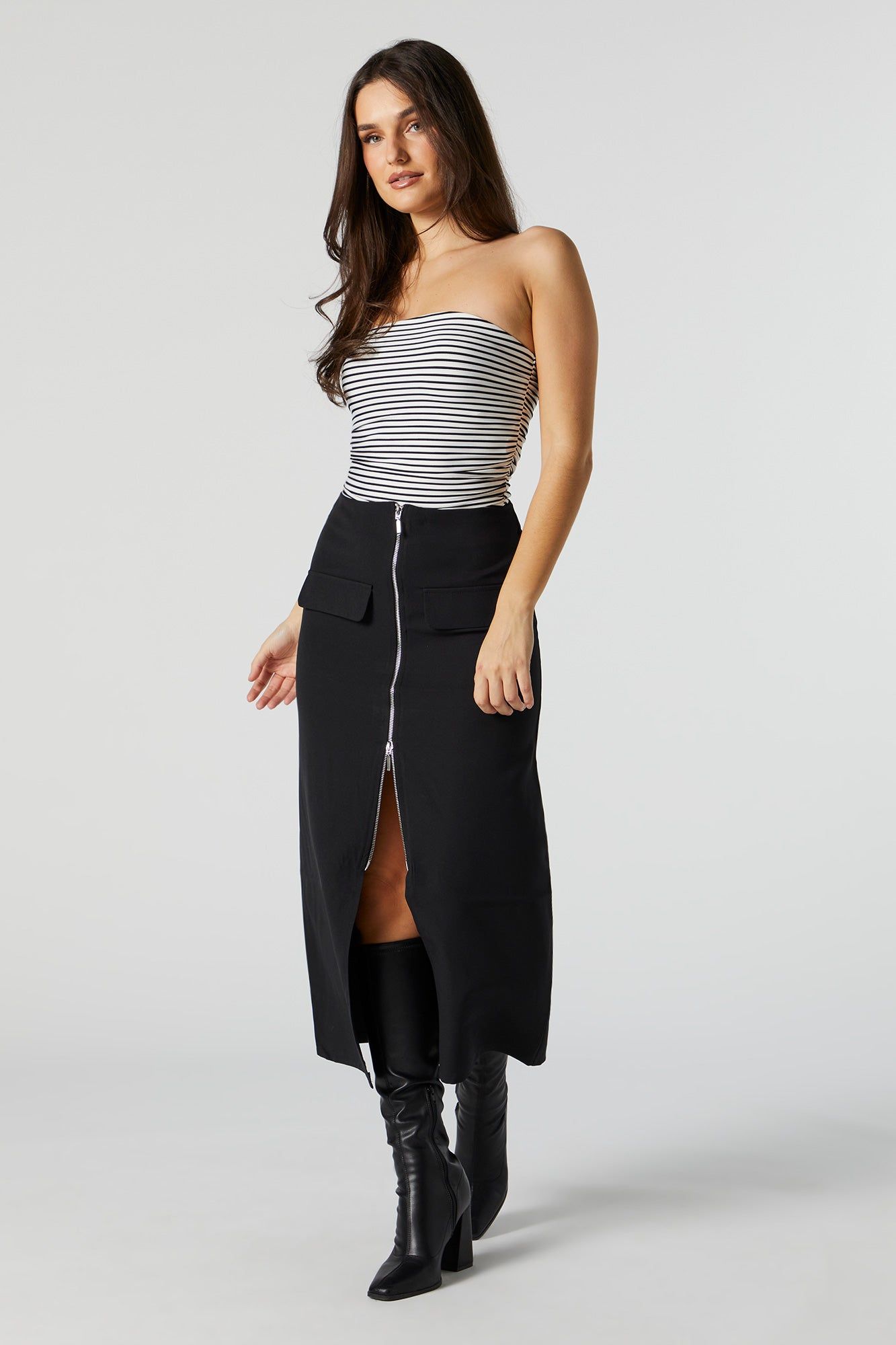 Haut tubulaire rayé sold by Urban Planet product image thumbnail 3