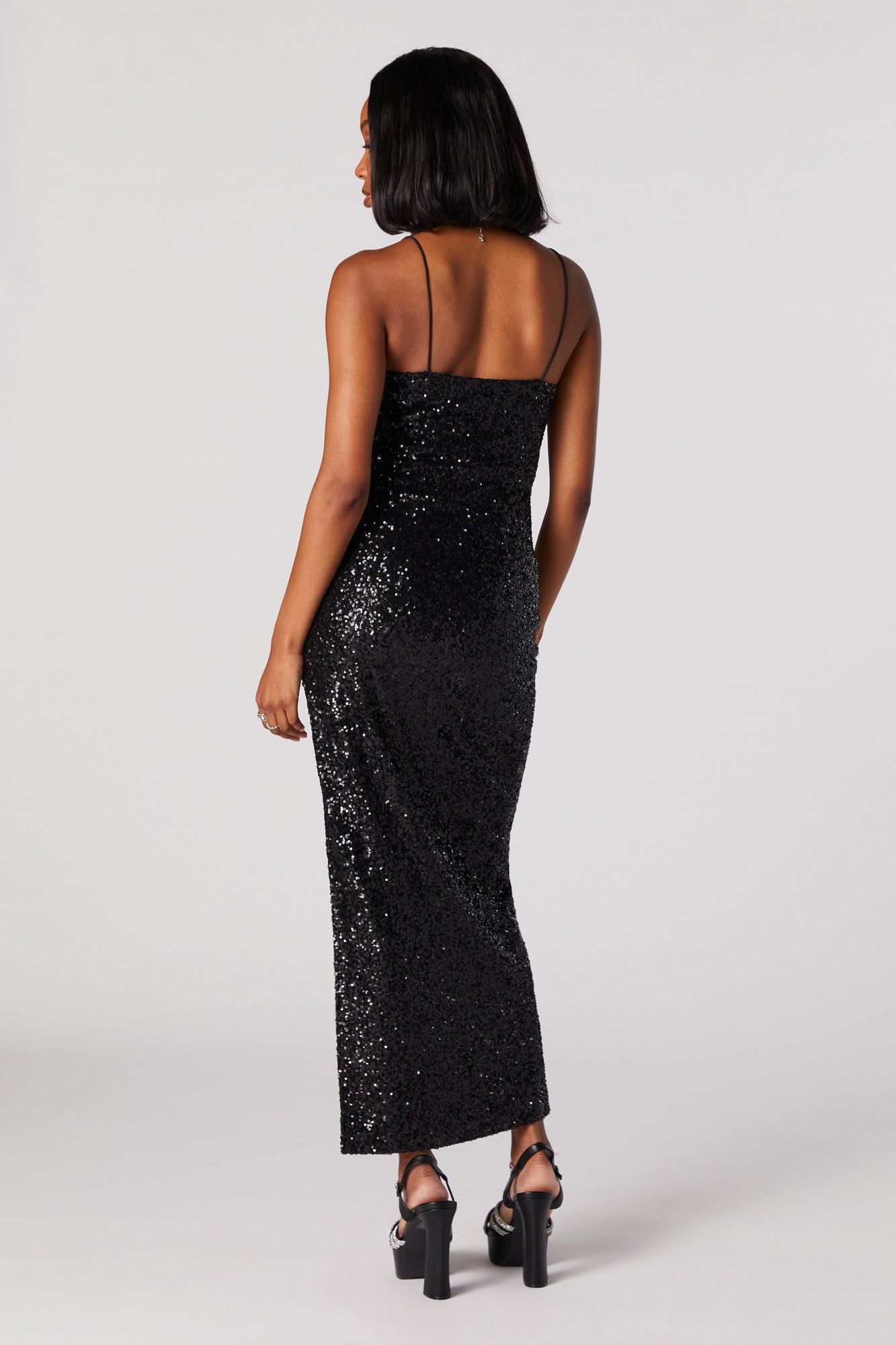 Robe asymétrique à paillettes sold by Urban Planet product image thumbnail 3