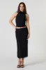 Jupe midi en filet ruché sold by Urban Planet