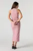 Jupe midi en filet ruché sold by Urban Planet