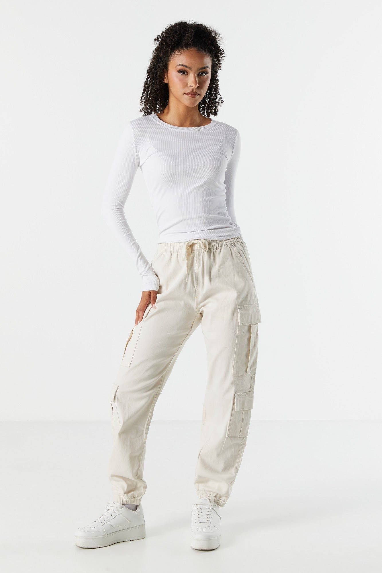 Multi Pocket Cargo Jogger sold by Urban Planet