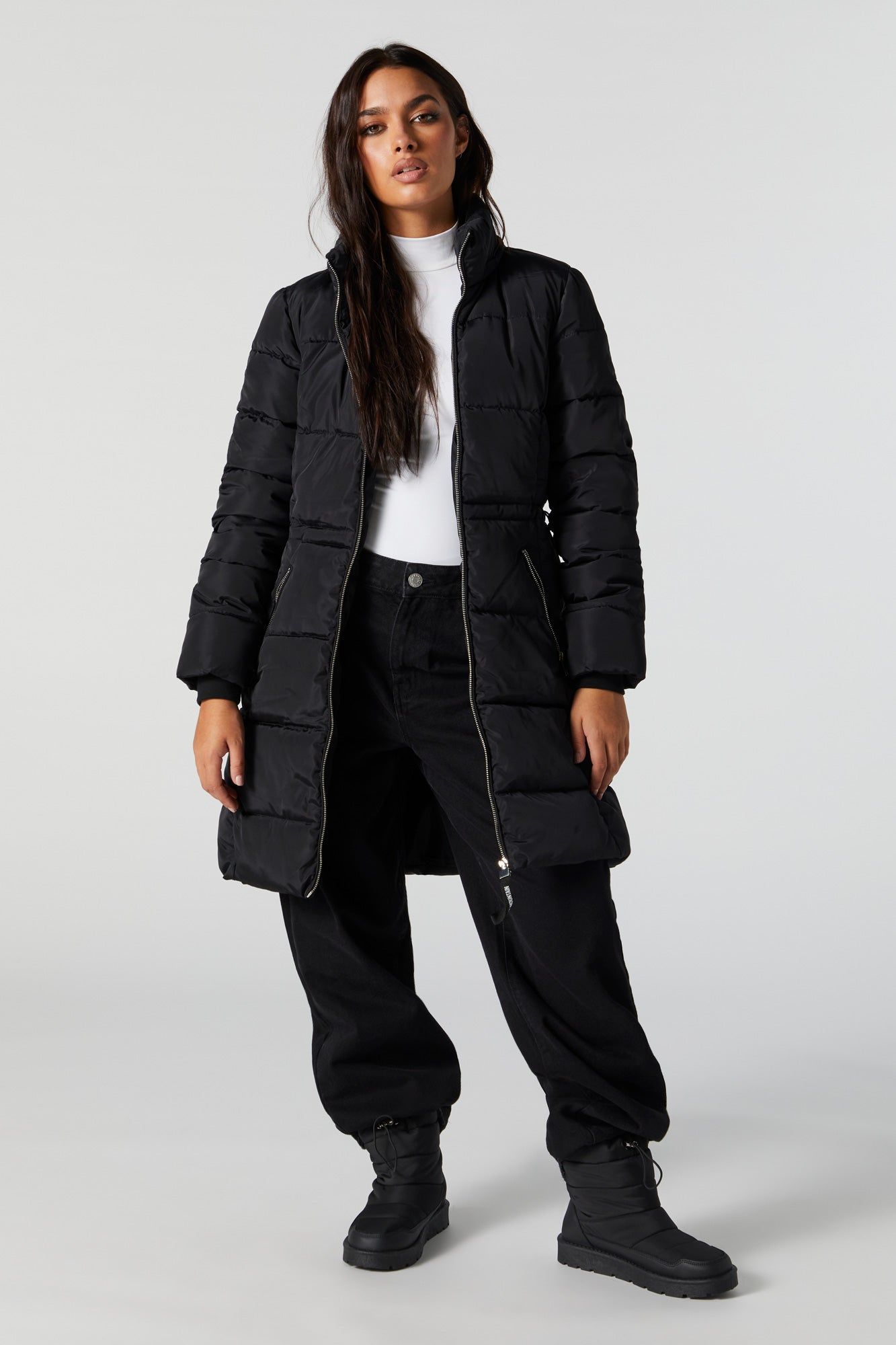 Blouson bouffant long à capuchon sold by Urban Planet product image thumbnail 4