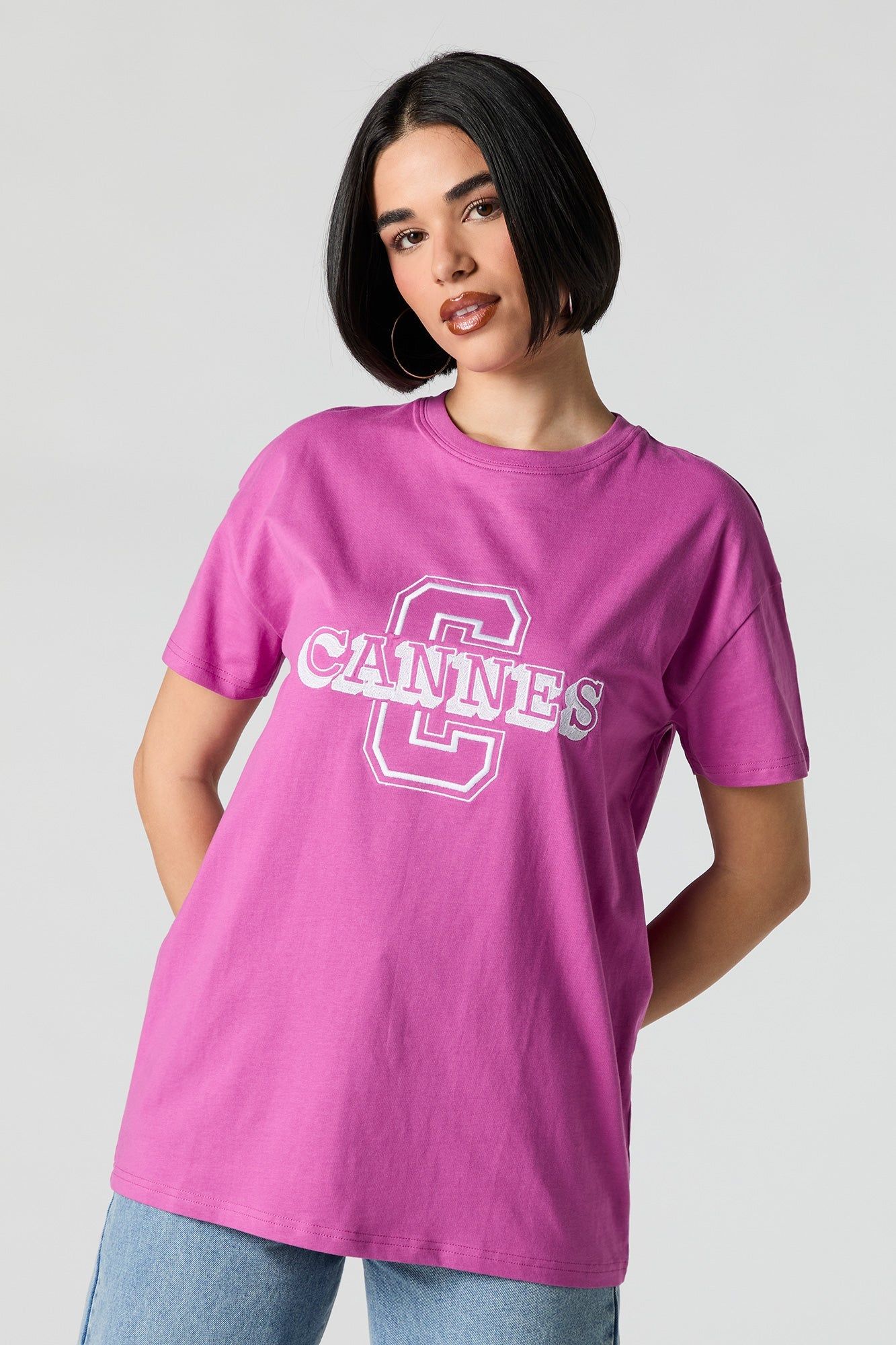Cannes Graphic T-Shirt sold by Urban Planet product image thumbnail 2