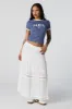 Paris France Graphic Ringer T-Shirt sold by Urban Planet