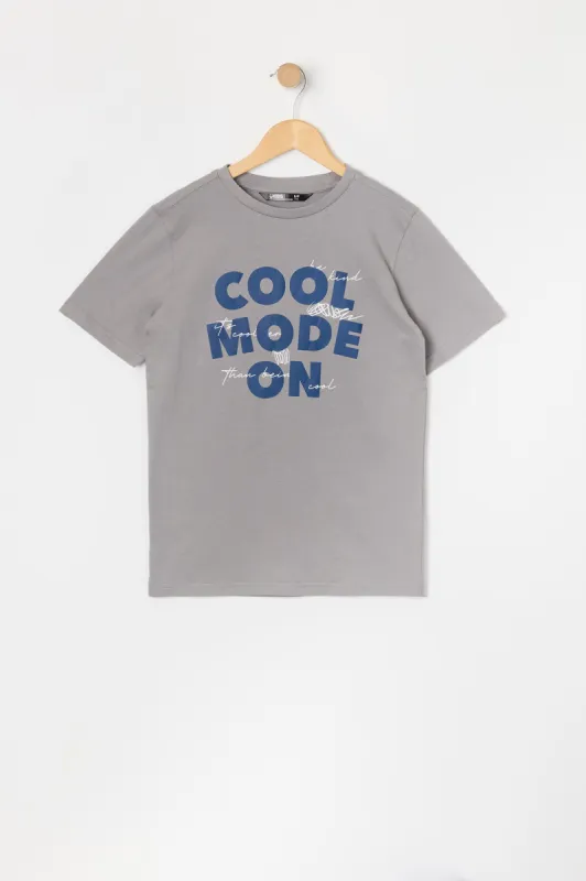 Boys Cool Mode On Graphic T-Shirt sold by Urban Planet