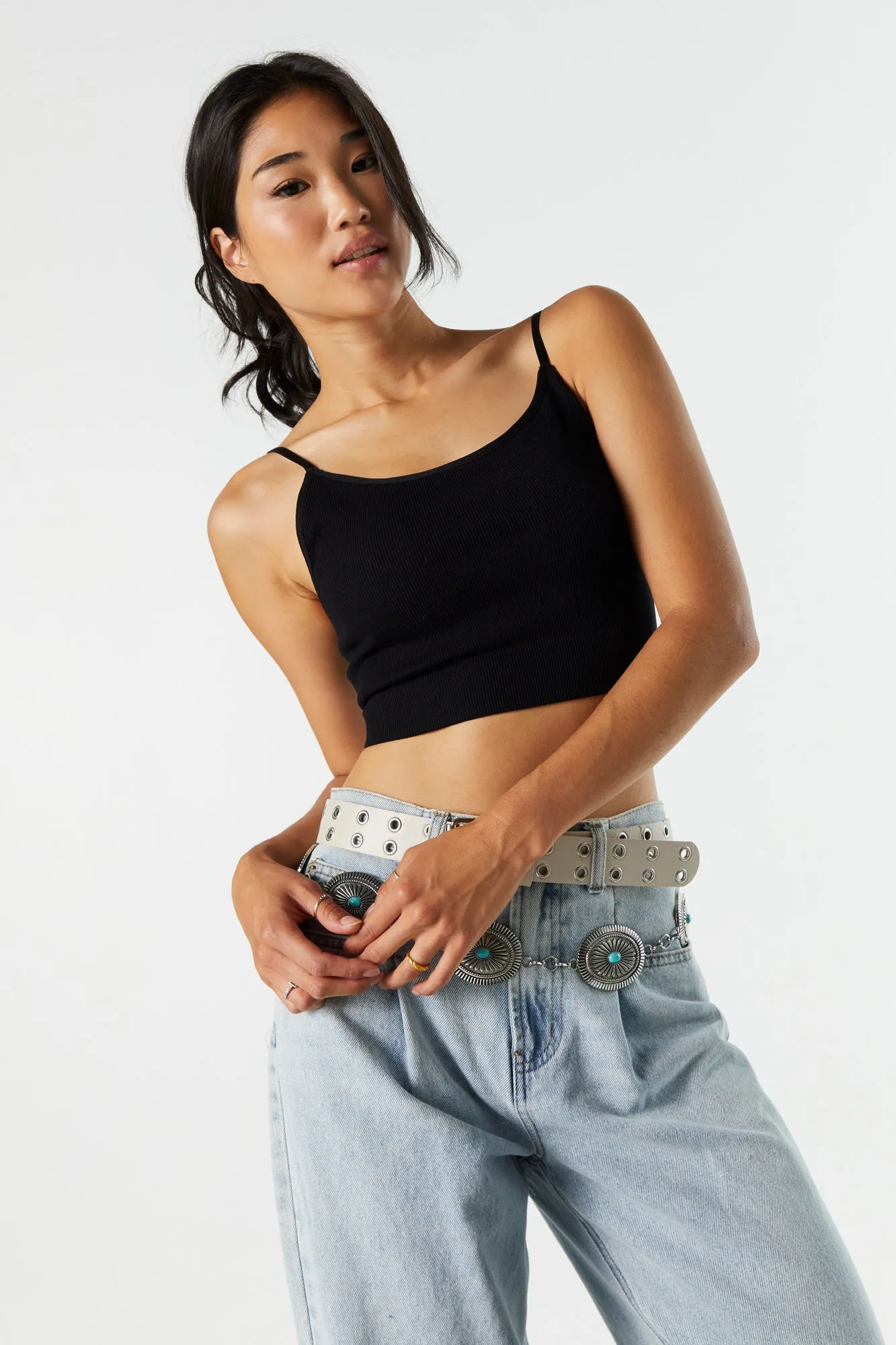 Seamless Ribbed Cami sold by Urban Planet