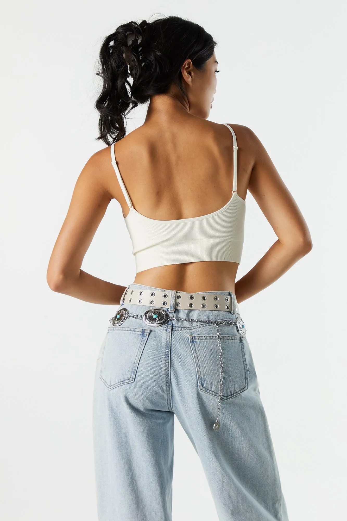 Seamless Ribbed Cami sold by Urban Planet product image thumbnail 5